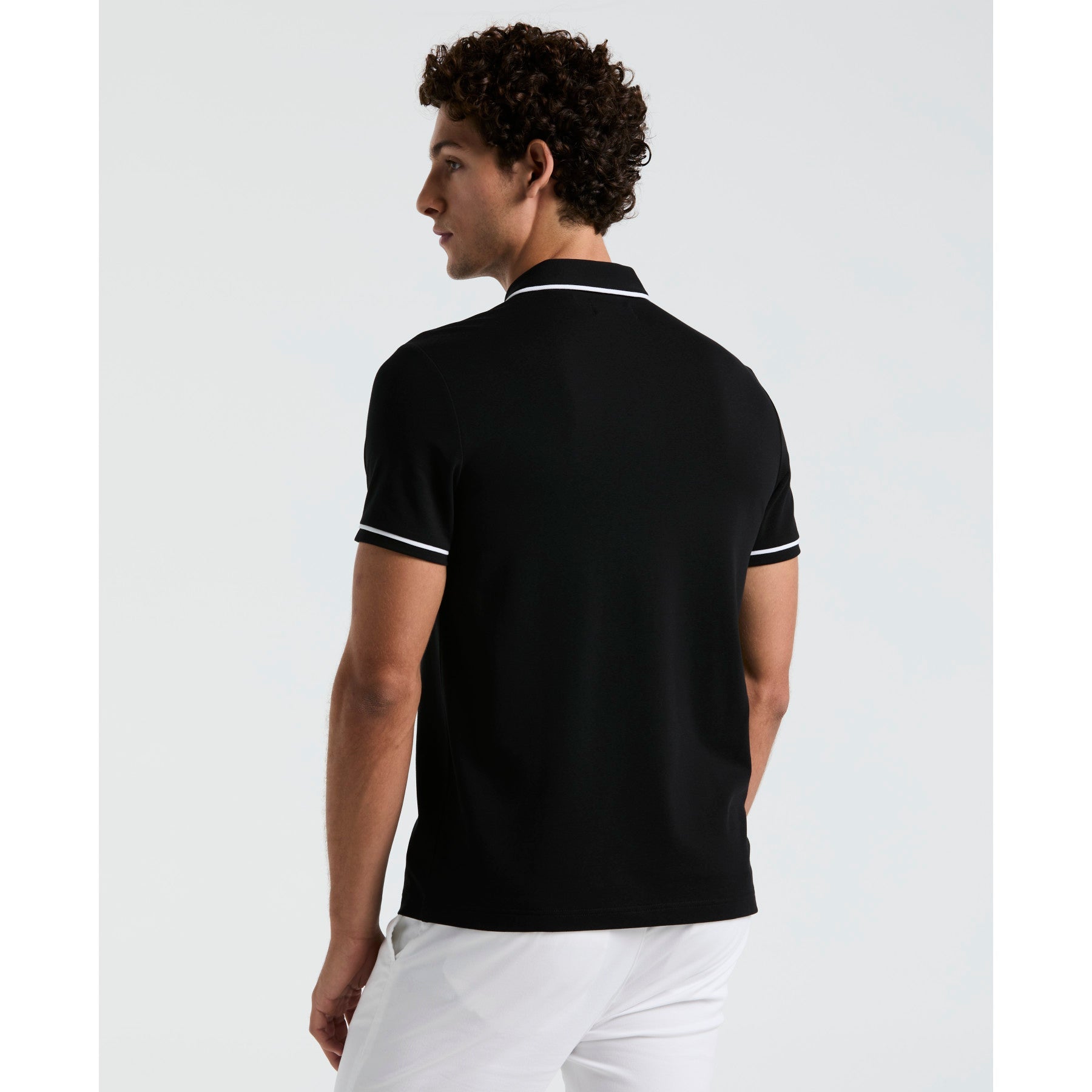 Original Penguin Earl Pique Polo Shirt In True Black(Earl Pique Polo Black Opkb0690gp 010)