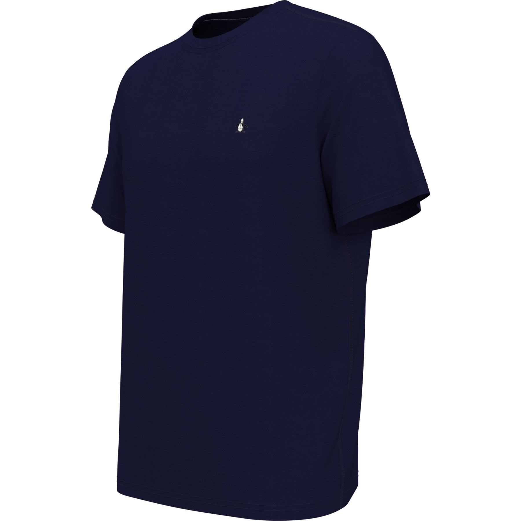 Original Penguin Performance Tennis T-Shirt In Black Iris(Crew Neck Tennis Shirt Blue Ogksb0n5gg 417)