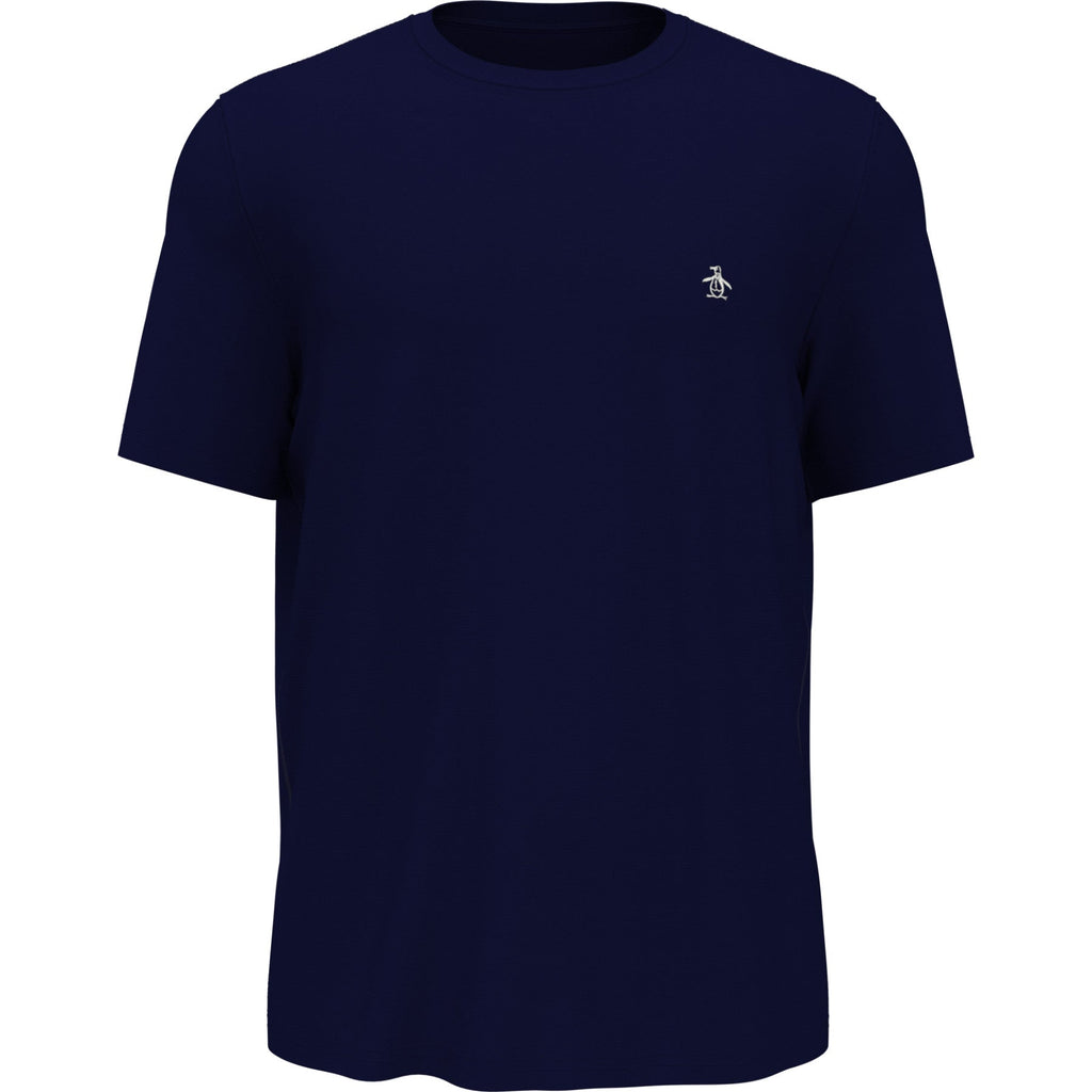 Original Penguin Performance Tennis T-Shirt In Black Iris(Crew Neck Tennis Shirt Blue Ogksb0n5gg 417)