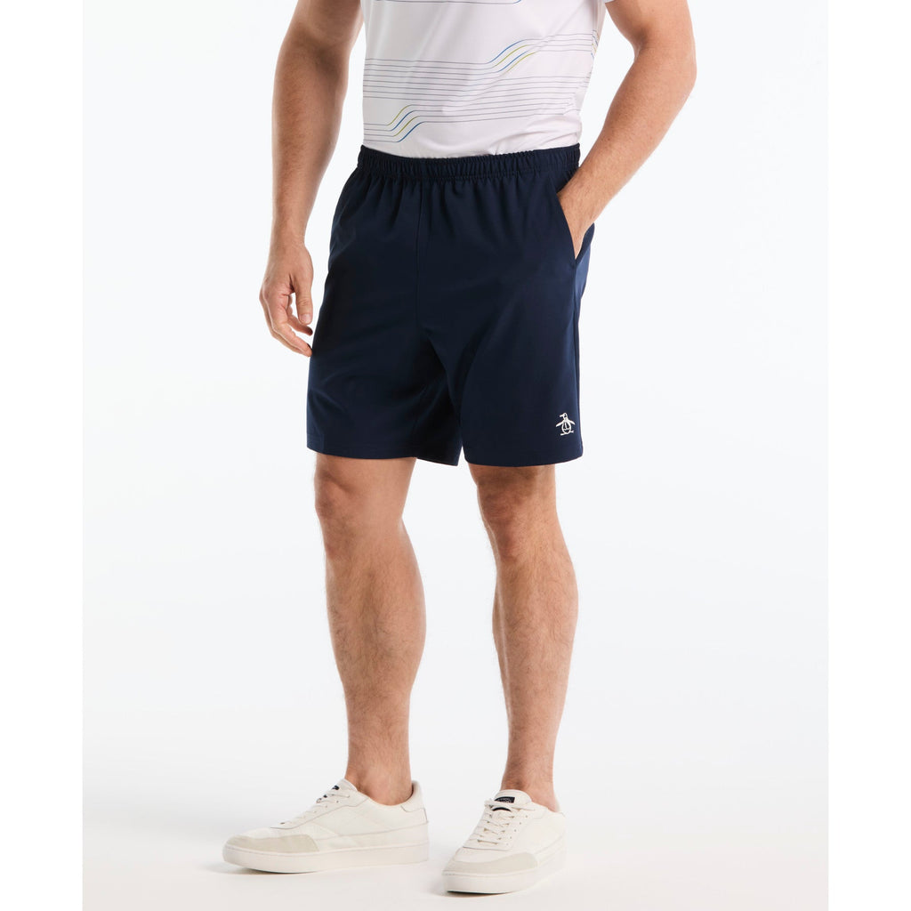 Original Penguin Performance Tennis Shorts In Black Iris(Performance Solid Tennis Short Blue Ogbsc0f5gg 417)