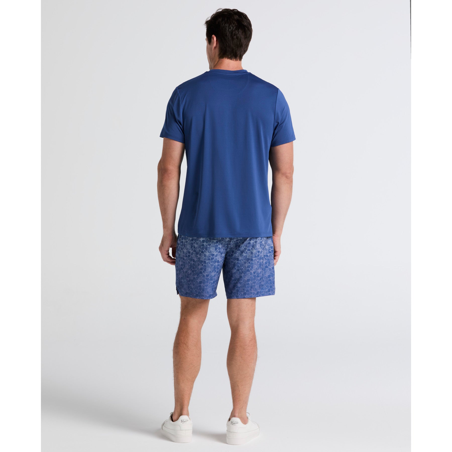 Original Penguin Graphic Print Performance Tennis Shorts In True Navy(Graphic Print Performance Tennis Shorts Blue O1bff001gg 416)
