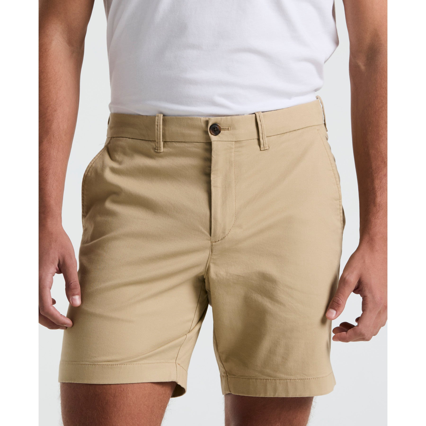 Original Penguin Chino Shorts In Travertine(Core Chino Short Beige Ophb0023gp 254)